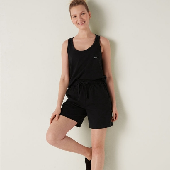 PINK VS Sleep Tank & Short set size Small NWT - Picture 3 of 13